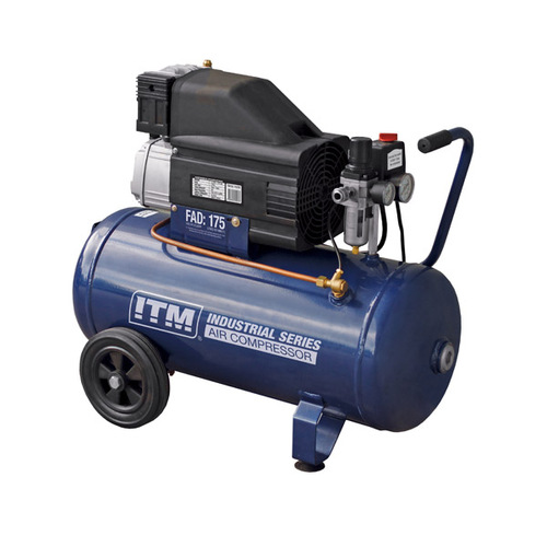 ITM Air Compressor, Direct Drive, 2.5hp 50Ltr Construction FAD 175L/Min