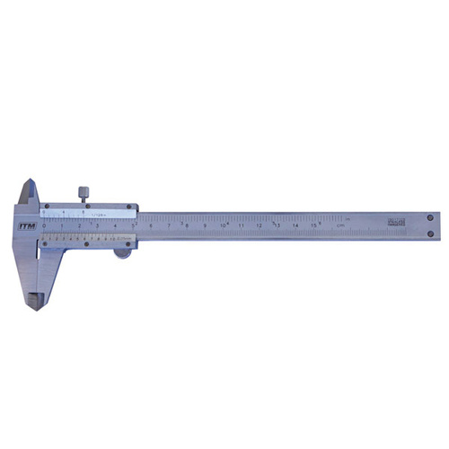 ITM Vernier Caliper, Stainless Steel, 0-150mm