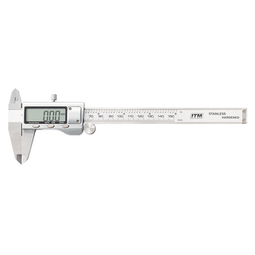 ITM Digital Caliper, Stainless Steel 0-150mm