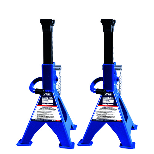 ITM Ratchet Jack Stand 1,500Kg Pair, Max Height 400mm