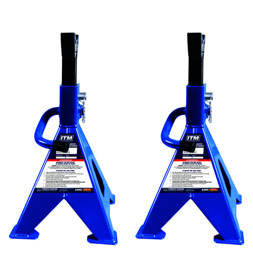 ITM Ratchet Jack Stand 2,000Kg Pair, Max Height 434mm