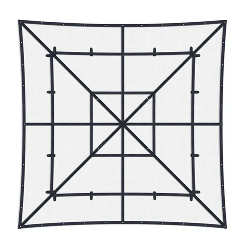 ITM Safety Cargo Nets, Heavy Duty, Large, 2.8M Width, 3.4M Length