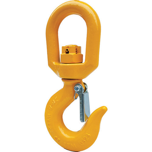 ITM G80 Components, Eye Swivel Hook With Safety Latch, 16mm Chain Size