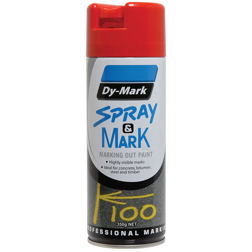 Spray & Mark Red 350g