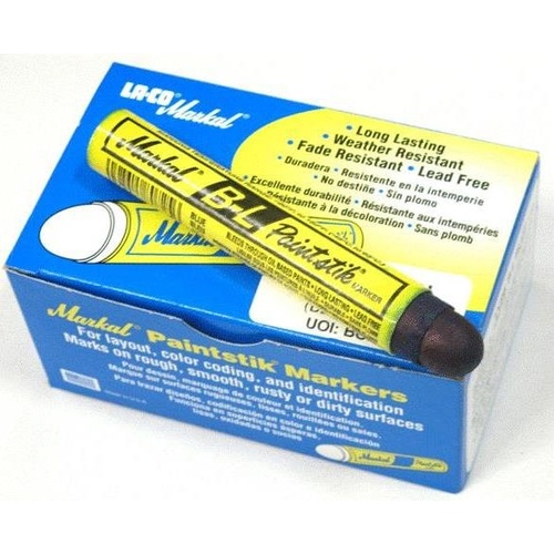 Markal Paintstik B-L Blue Marker Bleed Thru - Per Marker