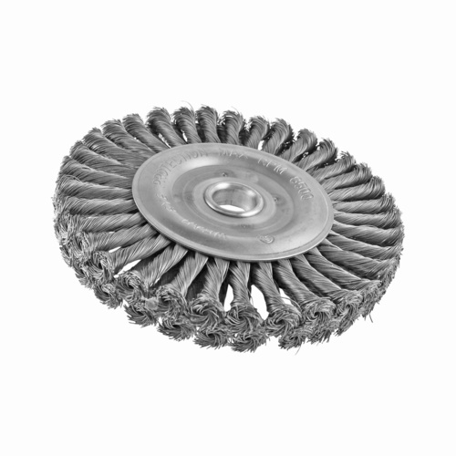 Rocket Steel Twist Knot Wire Wheel - 200mm x 22.2