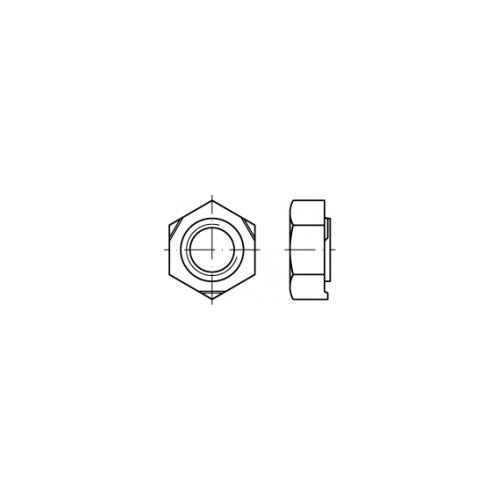 M3 Metric Coarse Hexagon Weld Nut DIN 929 A2-70 Stainless Steel
