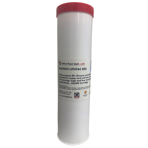 Oratech Lithtac Red EP2 Grease 450g Cartridge