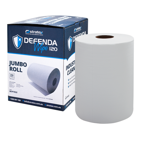 DefendaWipe 120 Disposable Cleaning Wipes Jumbo Roll