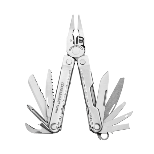 Leatherman REBAR® Stainless Multitool with Nylon Sheath Boxed